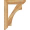 Ekena Millwork Westlake Slat Rough Sawn Bracket, Western Red Cedar, 4"W x 22"D x 30"H BKT04X22X30WTL06RWR - alternate 4